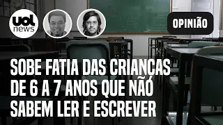 Sobe número de crianças que não sabem ler e escrever; 'escola tem que funcionar', diz Joel