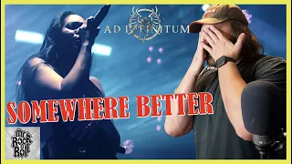 Gotta Love These Vocals!! | AD INFINITUM - Somewhere Better (Official Video) | REACTION