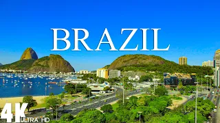 2 HOURS DRONE FILM: " BRAZIL in 4K " + Relaxation Film 4K ( beautiful places in the world 4k )