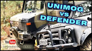 | UNIMOG vs LAND ROVER DEFENDER 90 |