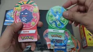 buka kartu choki choki pokemon pembatas buku ada yang legendaris