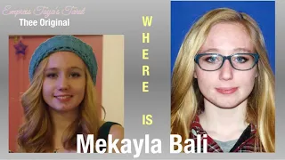 The disappearance of Mekayla Bali! 16 yo 4rm Canada. Taken and lied to. A child is now here.