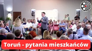 Szymon Hołownia w Toruniu - pytania mieszkańców