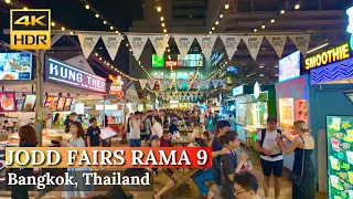 [BANGKOK] Jodd Fairs Rama 9 "Amazing Night Market & Street Foods In Bangkok" | Thailand [4K HDR]