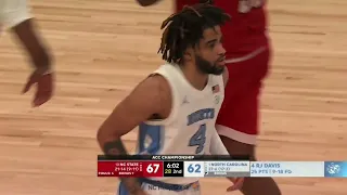 UNC RJ Davis vs NC State - HIGHLIGHTS | March 16, 2024 | 2023-24 NCAA Highlights