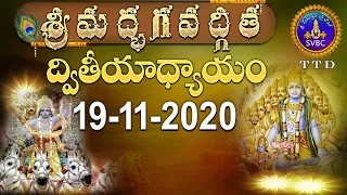 శ్రీమద్భగవద్గీత | SRIMADBHAGAVADGITA | TIRUMALA | 19-11-2020 | SVBC TTD