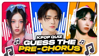 GUESS 40 KPOP SONGS BY PRE-CHORUS | PT.2 🎸 ANSWER - KPOP QUIZ 🎵