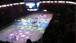 Sharks Pregame; National Anthem