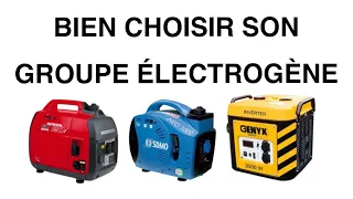 QUEL GROUPE ELECTROGENE CHOISIR ?