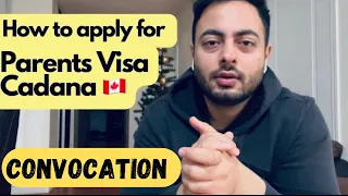 How to apply for Parents COVOCATION Visitor Visa Canada 🇨🇦 || Apply without agent