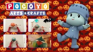 ✂️POCOYO in ENGLISH📏: Arts & Crafts - Sleepy Bird Pumpkin (Halloween) |VIDEOS and CARTOONS for KIDS