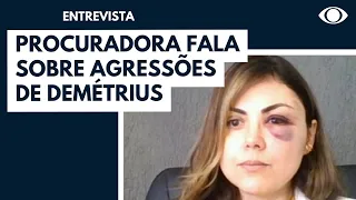 Entrevista com procuradora agredida por colega em Registro (SP)