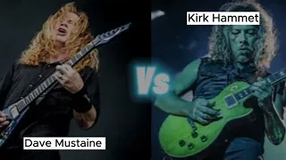 Kirk Hammett Vs Dave Mustaine (1983-2023)