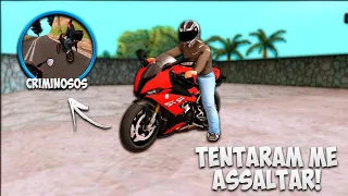 GTA SA:VIDA REAL - TENTARAM ME ASSALTAR! #t2 #ep60