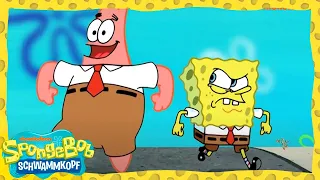 SpongeBob | Patrick arbeitet in der Krossen Krabbe?! | SpongeBob Schwammkopf