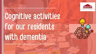 Activities for elders with Dementia - Episode 1 (Cognitive activities)