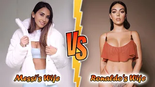 Messi's Wife (Antonela Roccuzzo) VS Ronaldo's Wife (Georgina Rodríguez) Transformation ⭐ 2023