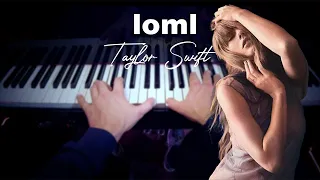 loml - Taylor Swift @VLADsPiano piano cover (sheet music)