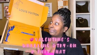 LV Valentine’s Unboxing | What Replica 😵‍💫|Try-On revamp #Luxury #LouisVuitton #mrsbluxlvoe #fyp