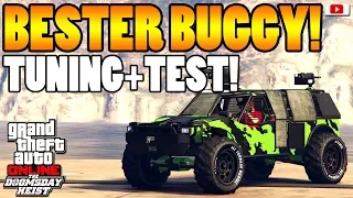 🚘🛠Bester Militär-Buggy! BARRAGE Tuning + Test!🛠🚘 [GTA 5 Online Doomsday Heist Update DLC]