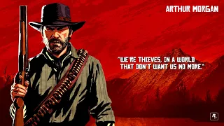 Red Dead Redemption 2 wanted theme music slowed and reverbed