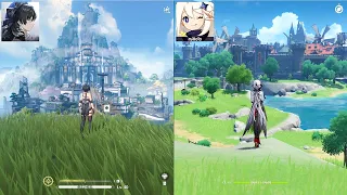 Genshin Impact vs Wuthering Waves Ultra Settings : Graphics & Physics Comparison