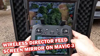 [Technical] How to mirror your screen to another device on the DJI Mavic 3