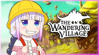 The Wandering Village! Survive the apocalypse on the back of a friendly dino!