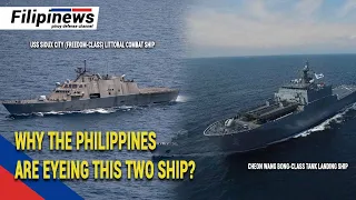 THE PHILIPPINES CONSIDERING CHEON WANG BONG-CLASS LST AND USS SIOUX CITY LCS FOR HORIZON 3 PHASE