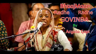 Bhaajmaan Radhe | Radhe govinda | Acyuta Gopi |Dubai Kirtan Fest 2023