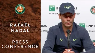 Rafael Nadal - Press Conference after Semifinal I Roland-Garros 2021