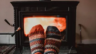 Cozy Vermont Wood Stove Ambience - 2 HOUR ASMR