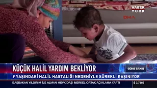 Küçük Halil yardım bekliyor