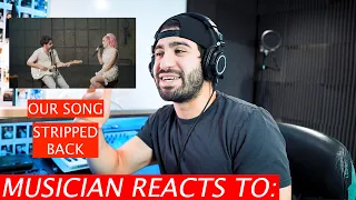 Jacob Restituto Reacts To Our Song Stripped Version - Niall Horan + Anne Marie