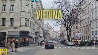 Vienna Austria 4K Drive Tour