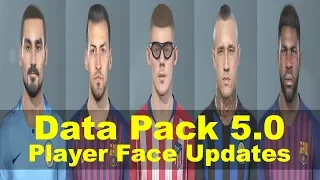 PES 2019 Data Pack 5.0 - Player Face Updates