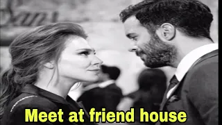 Baris Arduc and Elcin Sangu meet with each other at friend house for party ❤️ | YMS Creation