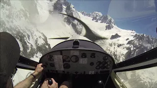 Vol Mont Blanc en Tecnam P92 LFHZ 17.05.2020
