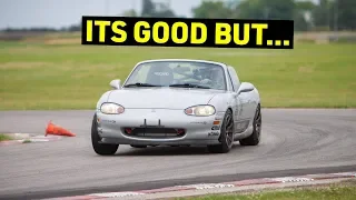 We're DISAPPOINTED with The BUDGET Miata (First Track Day)