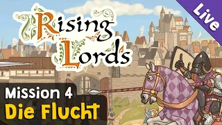 Die Flucht (Mission 4) ✦ Let's Play Rising Lords (Livestream-Aufzeichnung)