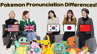 Pokemon Name Differences Among 5 countries!!(American,British,Korean,Japanese,Chinese)