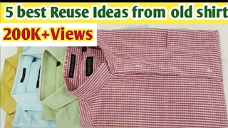 5 best Reuse Ideas from old shirt/amazing ideas from old shirt/reuse ideas/there is hope/dIY ideas.