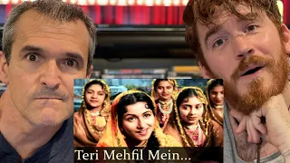 Teri Mehfil Mein | Qawwali | Madhubala | Mughal E Azam | REACTION!!