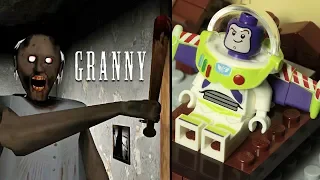Lego Granny|Лего Грэнни против Базза Лайтера 1 и 2 день