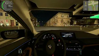 City Car Driving BMW M5 F90 drift 2wd mod