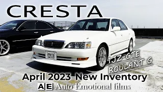 [JZX100 CRESTA ROULANT-G New inventry]JDM japanese Sports cars! with English subtitles|1JZ-GTE turbo