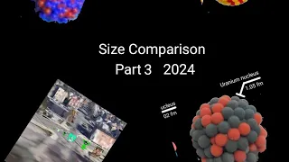 ABSOTUTE Size Comparison 2024 (Part 3) 1K 60FPS 2D
