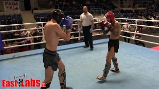 2020 SZKB 1kolo v kickboxe K1 sen 67kg  Piech vs Dobrotka