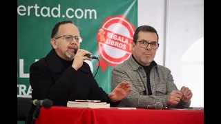 Los periodistas: Libro "Izquierda". Alejandro Páez y Álvaro Delgado. Feria Libro Alameda CDMX