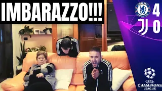 CHELSEA-JUVENTUS 4-0 LIVE REACTION!!! PROVARE TANTA VERGOGNA..